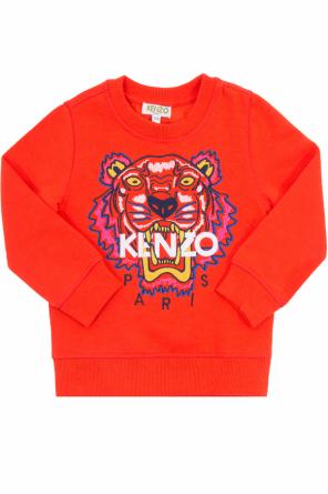 Sweatshirt with an embroidered tiger head, zdjęcie 1 Sweatshirt with an embroidered tiger head od Kenzo Kids